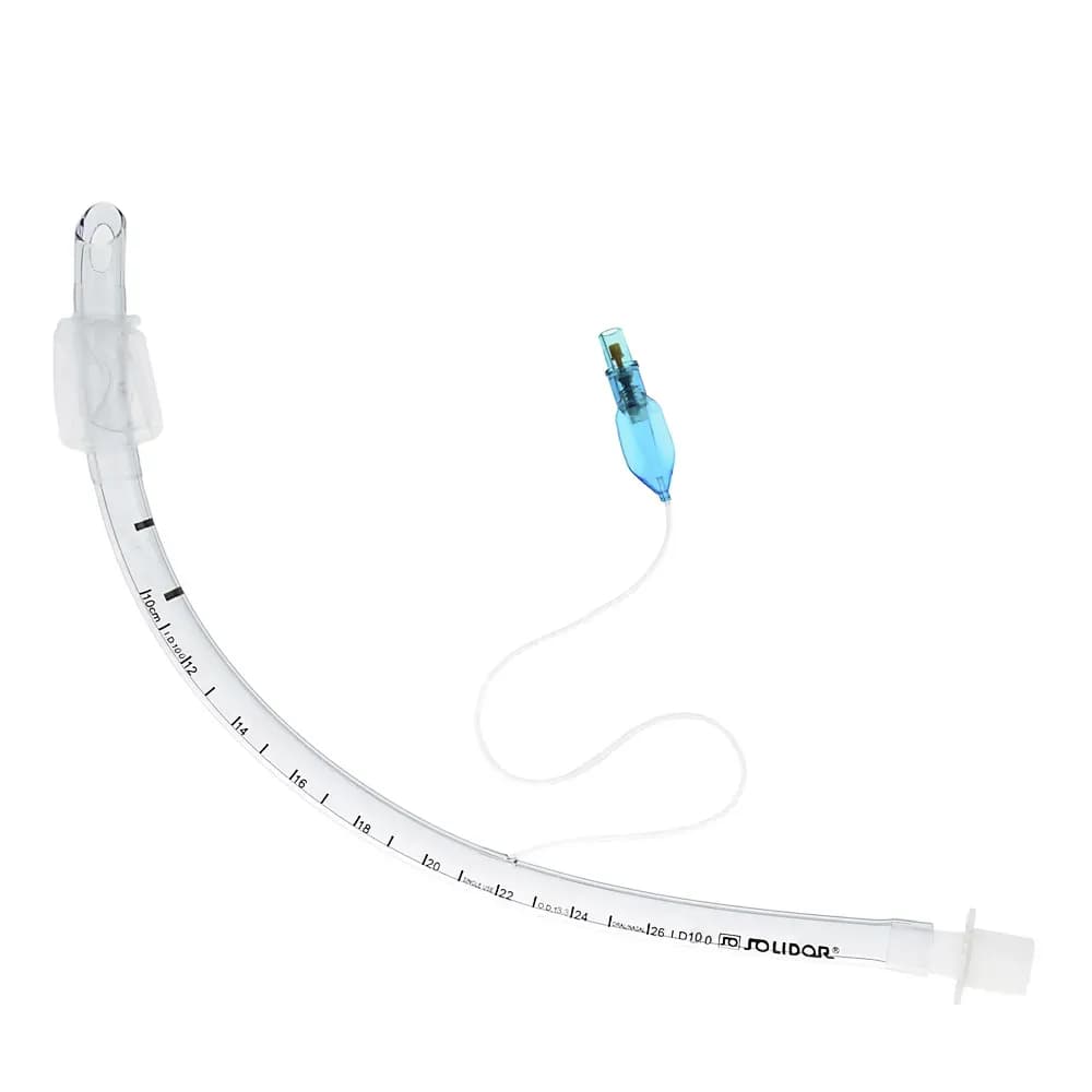 TUBO ENDOTRAQUEAL COM BALÃO SOLIDOR