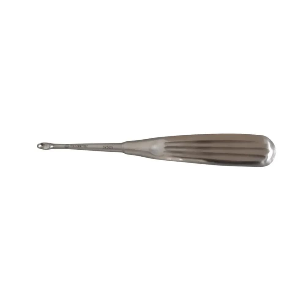 Cureta Volkmann 16cm x 5,2mm Ponta Reta