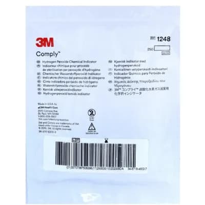 Indicador Quimico de Processo Comply VH2O2 PCT C/250UN 1248 HB004480990