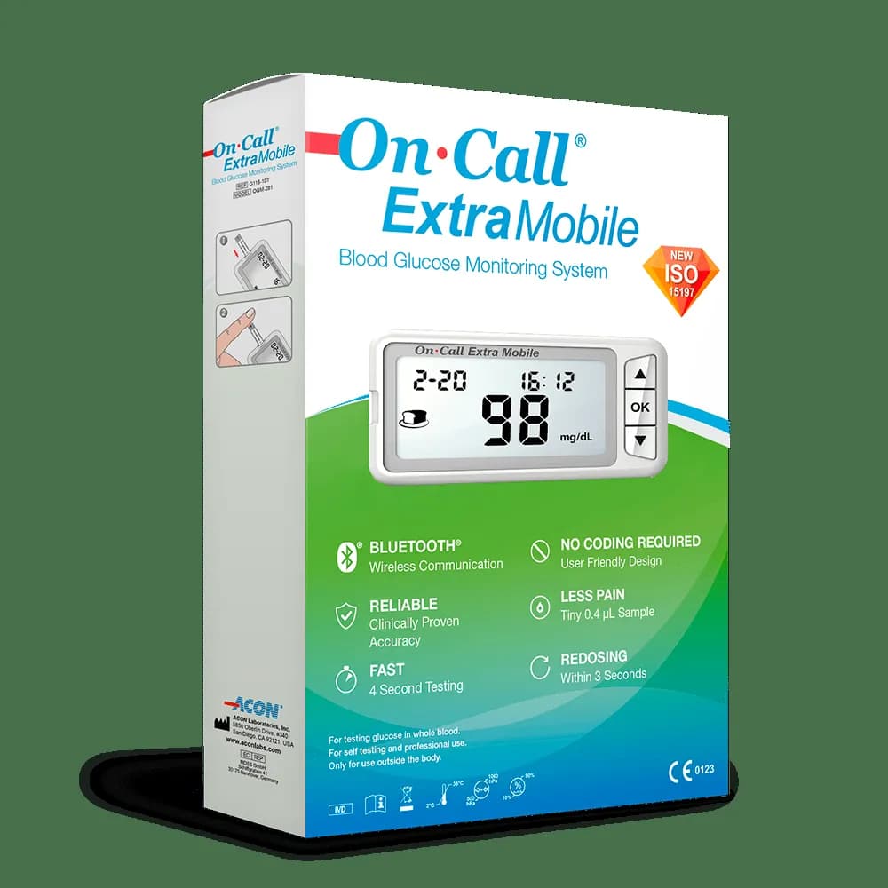 On Call® Extra Mobile monitor de glicemia