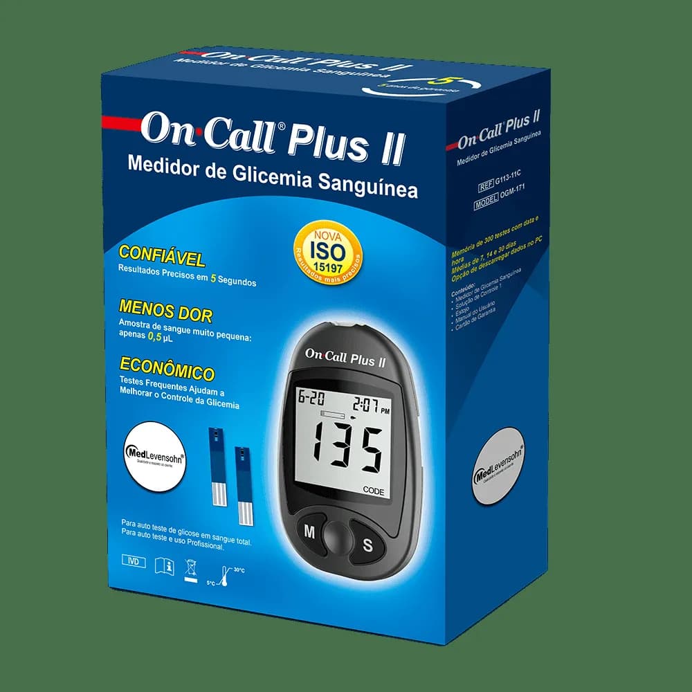 On Call® Plus II monitor de glicemia