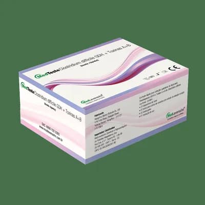 MedTeste Clostridium Difficile GDH + Toxinas A+B - Teste Rápido