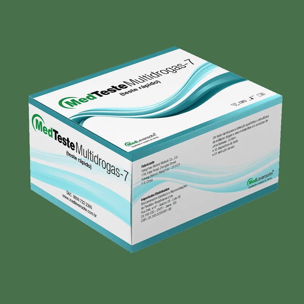MedTeste Multidrogas-7 - Teste Rápido