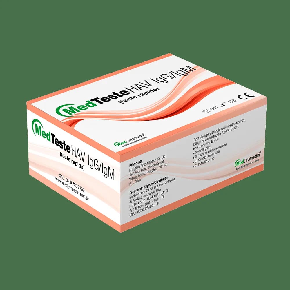 MedTeste HAV IgG/IgM - Teste Rápido