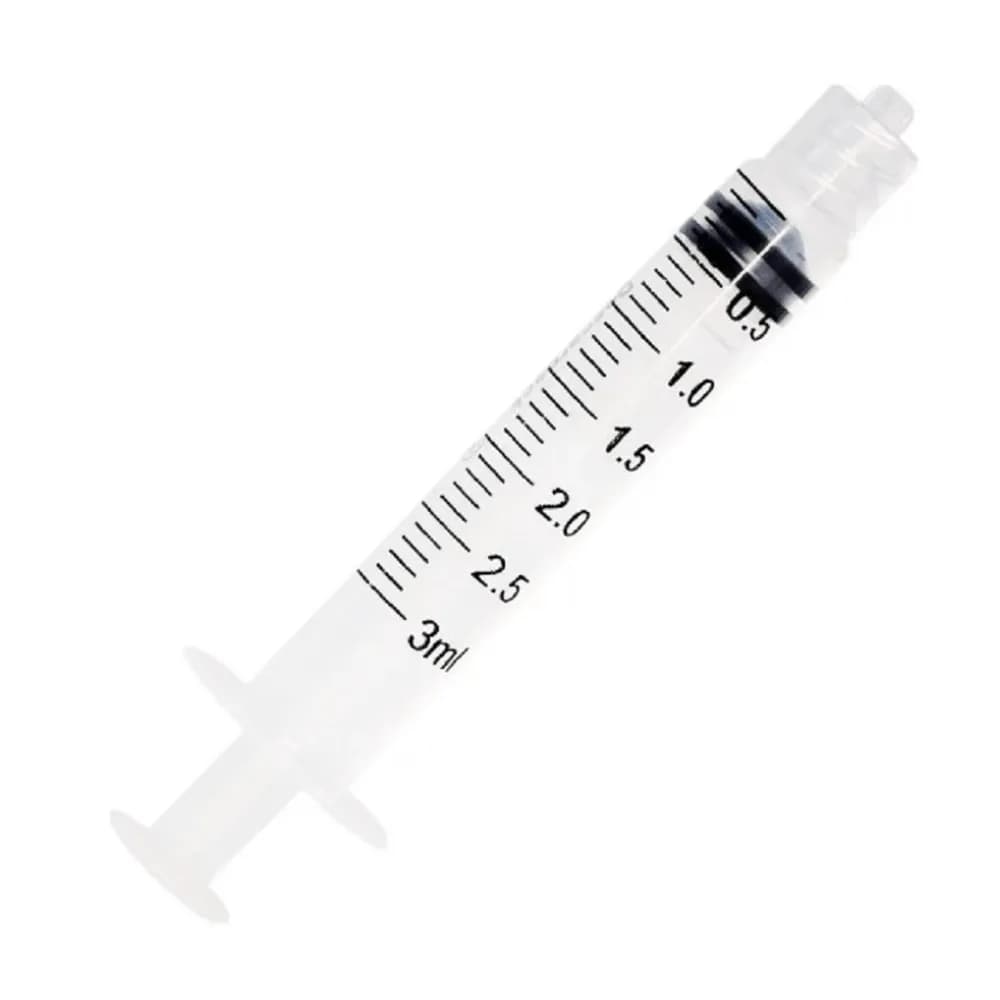 Seringa 3ML S/AG Luer Lock Caixa com 1000UN 990174