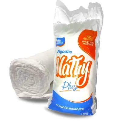 Algodão Hidrófilo 500gr - Nathy