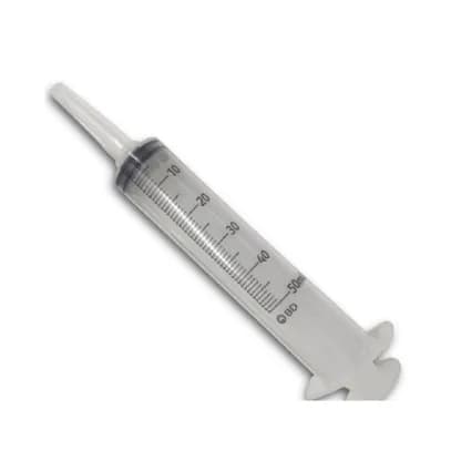 Seringa 50ML Sem agulha Bico Cateter Caixa com 40UN 303553