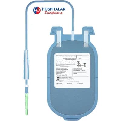 Bolsa Coleta de sangue Simples 500 ML - JP