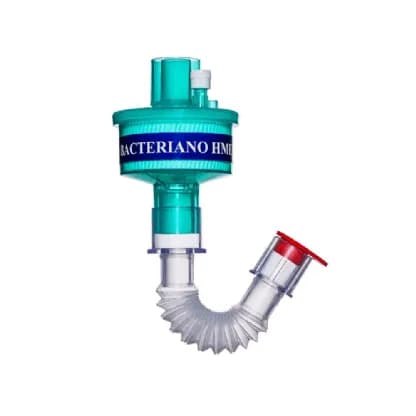 Filtro Bacteriano Viral Adulto HMEF 72H com Tubo C/50UN
