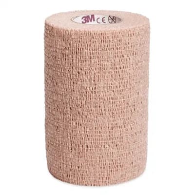 Atadura Elástica Autoaderente Coban Bege 75mm X 4,5mm NL 2083