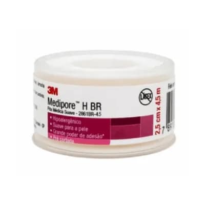 Fita Med Suave Medipore H 2861BR-4 2,5CMX4M C/1 HB004782403