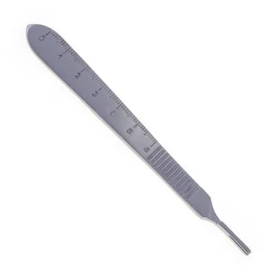 Cabo De Bisturi N. 3 12cm com Graduação