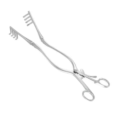 Afastador Beckman Adson 4 x 4 31 cm para Uso Geral - ABC