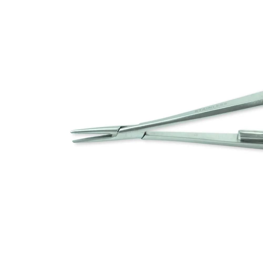 Porta Agulha Castroviejo c/ Trava Reto 16 cm c/ Vídea