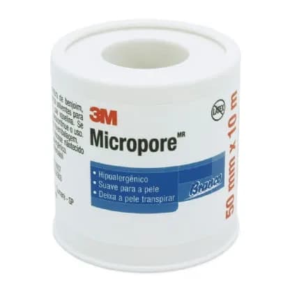 Micropore 50MM X 10M c/capa branca C/ 1UN 1530 H0001400839