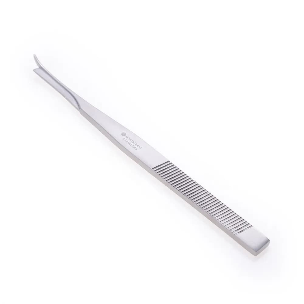 Cinzel Silver Curvo Direito c/ 1 Guia 18 cm