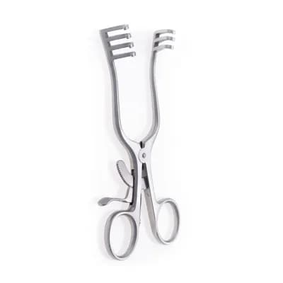 Afastador Weitlaner 2x3 Garras Rombas - 14 cm