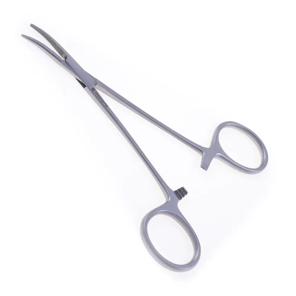 Pinça Hemostática Dandy 12cm Curva