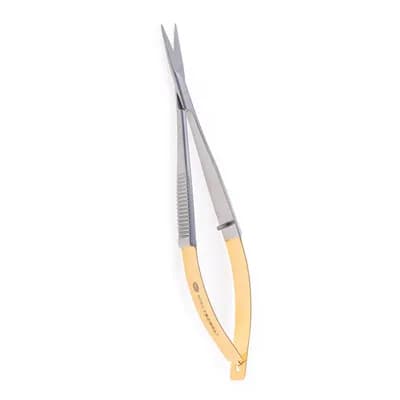 Tesoura Castroviejo 10 cm Reta c/ Vídea