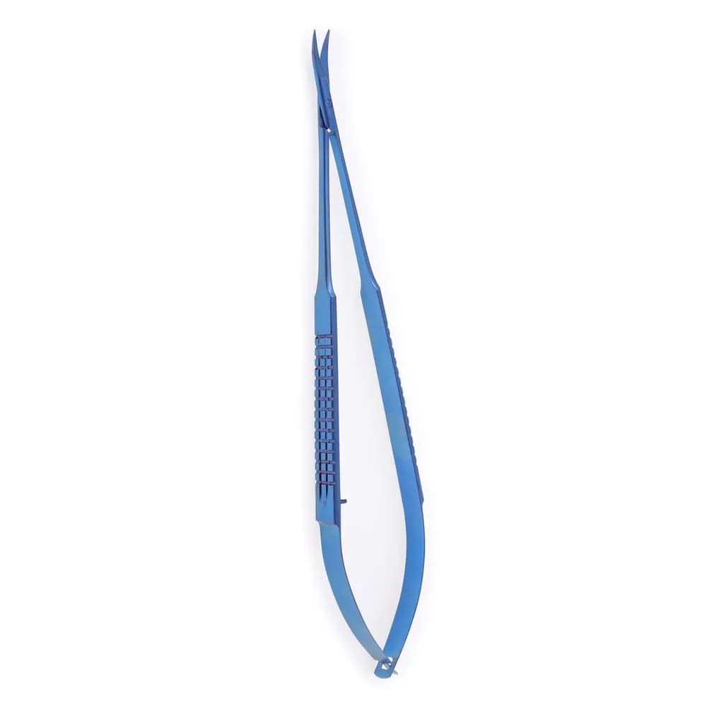 Tesoura Castroviejo 18 cm Curva Titânio