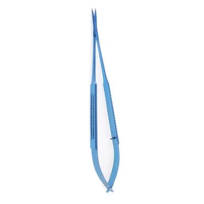 Tesoura Castroviejo 18 cm Reta Titânio