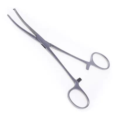Pinça Kocher Curva 16 cm