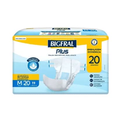 Bigfral Plus Economica Tam M PCT C/20Un - 20390-1