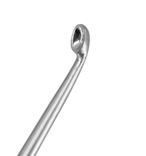 Cureta de Simon 24cm x 2,8mm Ponta Angulada