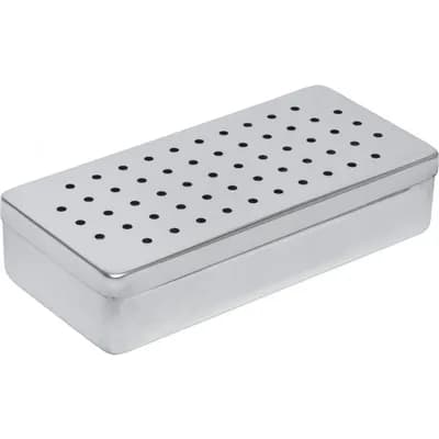 Estojo Inox Perfurado para Autoclave - Fami