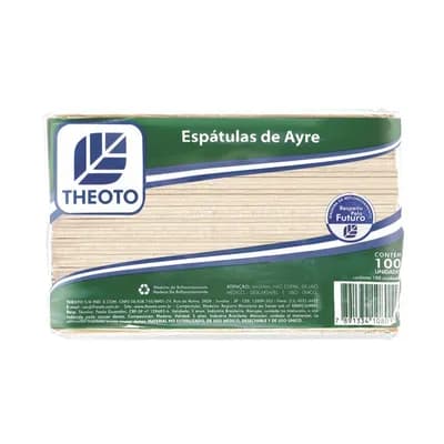 Espatula de Ayres com 100 unidades