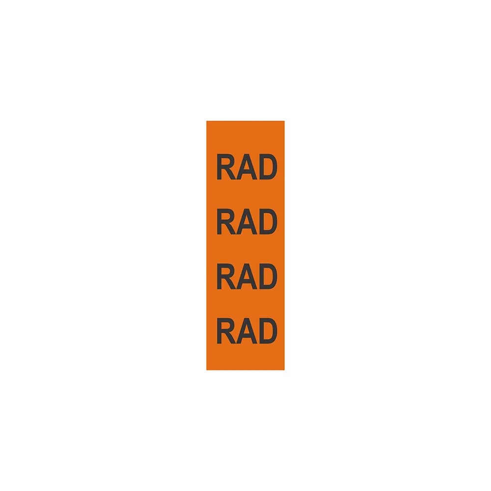 Fita Adesiva 1/4 RAD Laranja / Preto