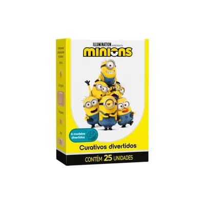 Curativos Flexíveis Minions Cremer C/ 25UN