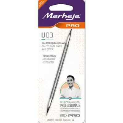 Palito Inox Para Unhas Profissional C/ 1Un 20010152