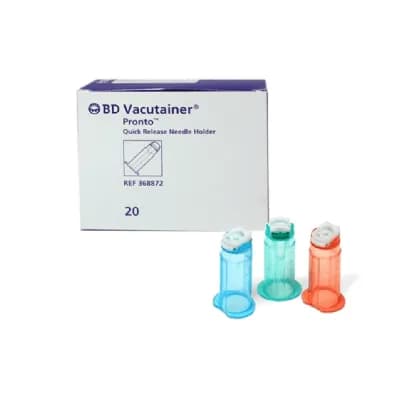 Adaptador BD Vacutainer Brand Pronto Holder C/20UN 368872
