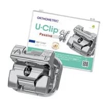 Braquete Metálico SLB Autoligado Passivo U-Clip 0.022 Kit 1 Caso Completo