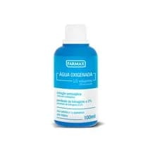Água Oxigenada 10 Volumes Antisséptica 100ml - Farmax