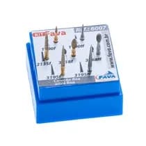 Kit Ponta Diamantada Coleção 1 Fina e Ultra Fina