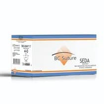 Fio Cirúrgico Seda 4-0 Ag 1/2 Cor 1,7cm - Bioline Fios