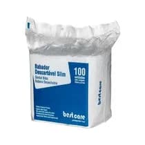 Babador Impermeável Slim Branco - Best Care