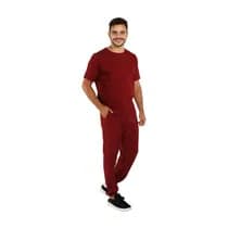 Pijama Cirúrgico Masculino Students Verde Água Plus Size