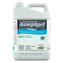 Álcool Gel Asseptgel Cristal Aloe Vera 70%