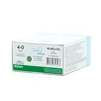 Fio Cirúrgico De Nylon Preto 4-0 Sem Agulha 1,5cm