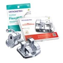 Kit Promocional Bráquete de Aço Advanced Series Roth 022 1 Caso + Arcos + Tubos