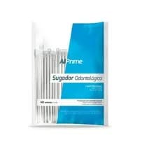 Sugador Odontológico Descartável Transparente - AllPrime