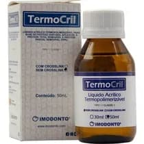 Resina Acrílica Termopolimerizável Termocril Sem Crosslink 50ml