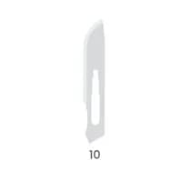 Lâmina de Bisturi Descartável Inox