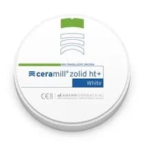 Disco de Zircônia para CAD/CAM Ceramill Zolid HT+ Branco - Amanngirrbach
