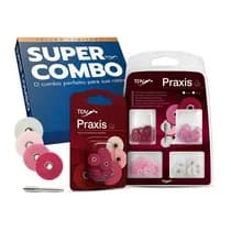 Kit Promocional Discos de Lixa Praxis Super Combo