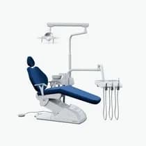 Consultório Odontológico G1 Fit Sf 2Tb Tv Pvc Itália Azul Marinho
