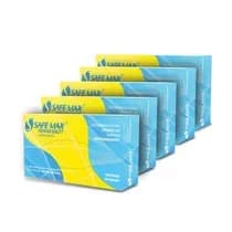 Kit 5 Caixas Luva para Procedimento Látex com Pó Premium